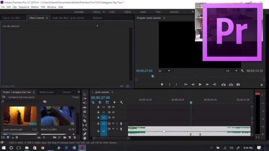 Effect control premiere pro как открыть