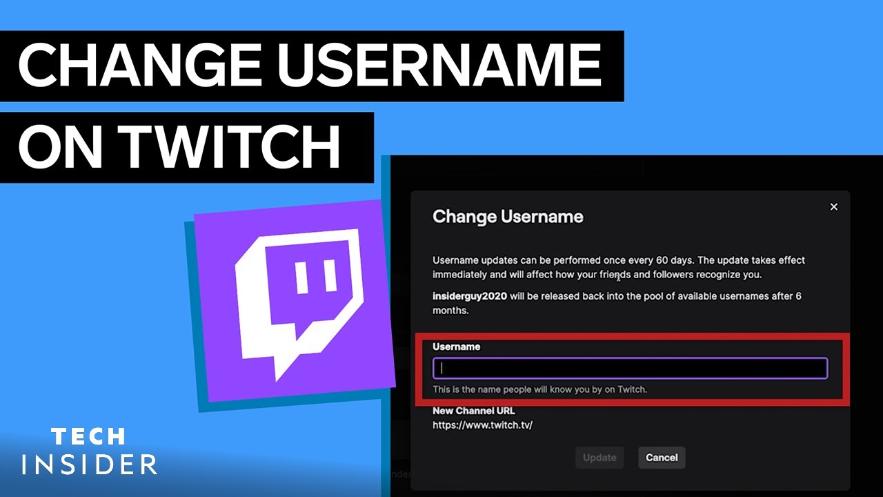 Twitchで名前 ユーザー 表示アカウント名 などの名称を簡単に変更する方法 やり方 ツイッチ げむログ ゲーム実況者になるための情報ブログ