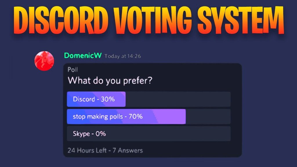 How To Create A Poll On Discord Mobile